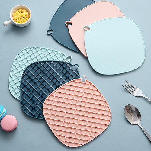 Kitchen Creative Insulated Mat Non-slip Tea Cup Mat Nordic Style Silicone Table Mat Insulated Dining Mat Tea Cup Mat Japanese Cup Mat