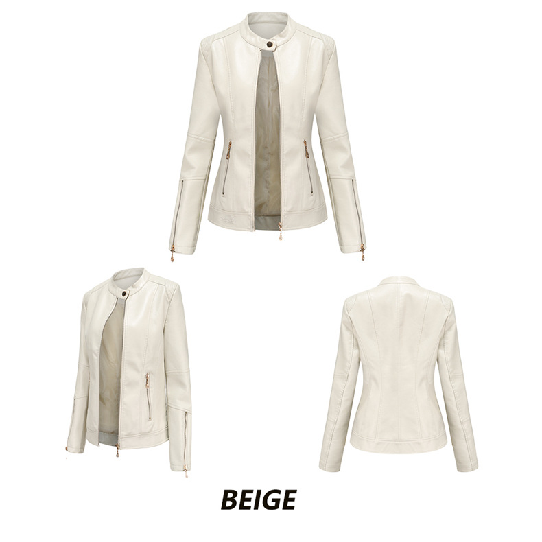 Veste cuir femme en PU - Ref 3447592 Image 15