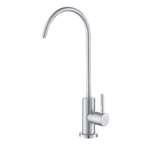 304 stainless steel kitchen basin water purifier household direct drinking water faucet 2-point gooseneck water dispenser faucet wholesale