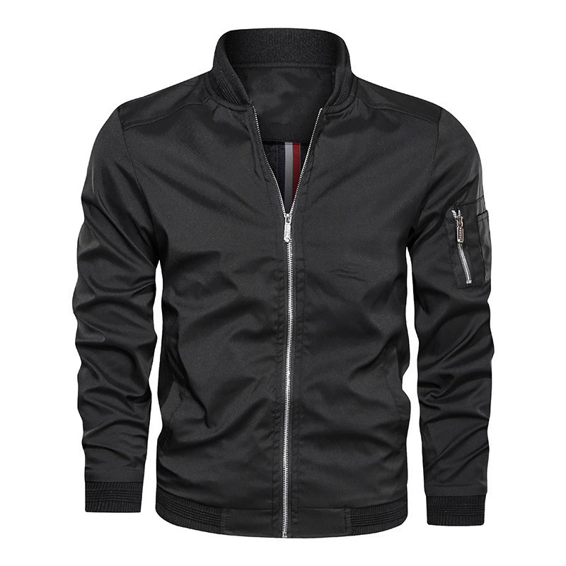 Demi-season trend jacket, baseball uniform for leisure, Amazon, Korean style, oversize, plus size