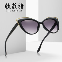 女款太陽鏡 歐美時尚太陽眼鏡UV400復古貓眼鏡女士墨鏡工廠批發