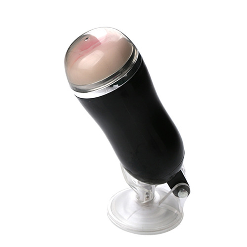 Men's Aircraft Cup Hands-free Vibration Masturbation Cup with Suction Cup Adult Toy Inversion Mold Sex Toys Wholesale Delivery