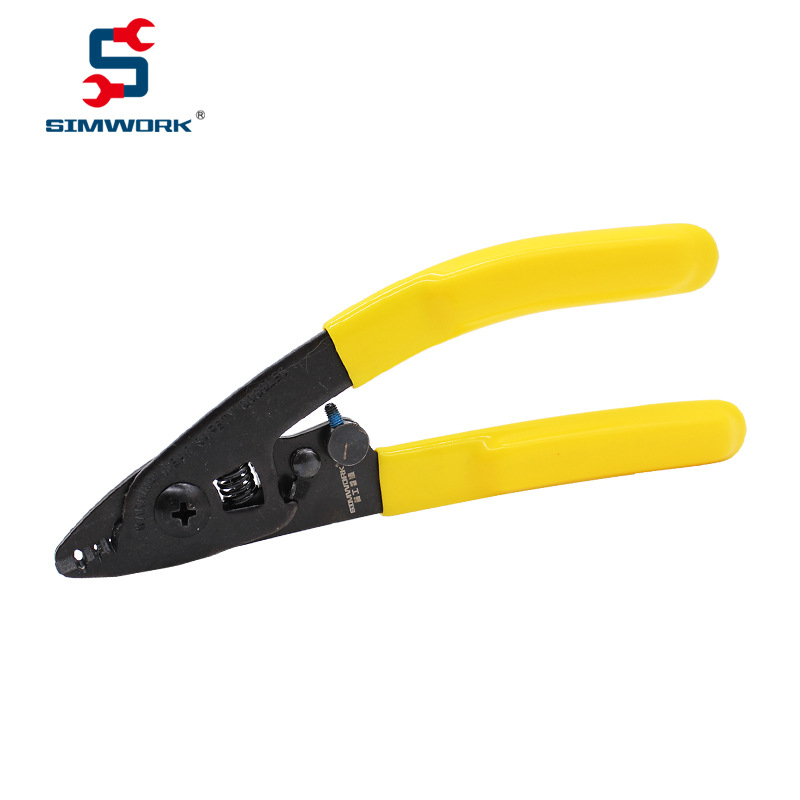 SIMWORK简工智造三口光纤米勒钳剥线钳涂层剥线钳子剥纤钳皮线