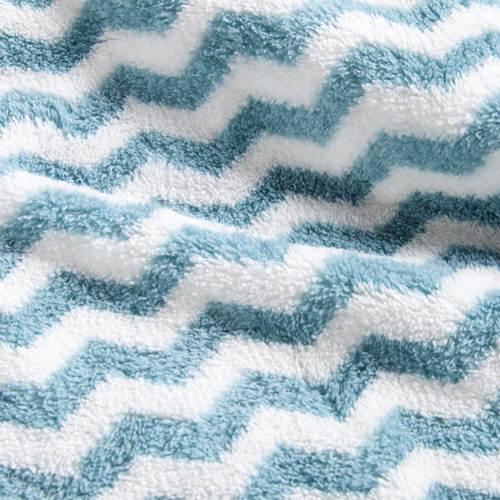 珊瑚绒水纹干发巾