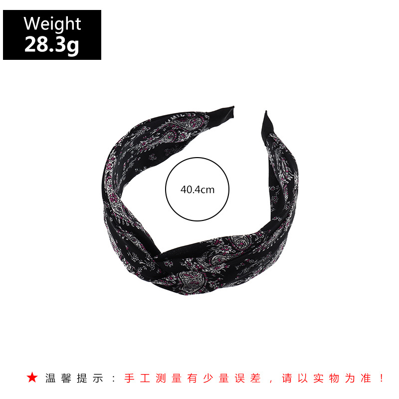 Fashion  Floral Fabric  Headband display picture 13