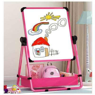 厂家直销儿童画板彩色塑料涂画画美术二合一小画板玩具