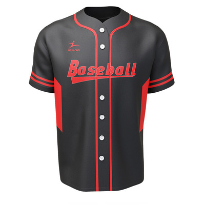 赫尔龙棒球服比赛训练队服定制短袖棒球裤子内衬开衫垒球服男直销|ms