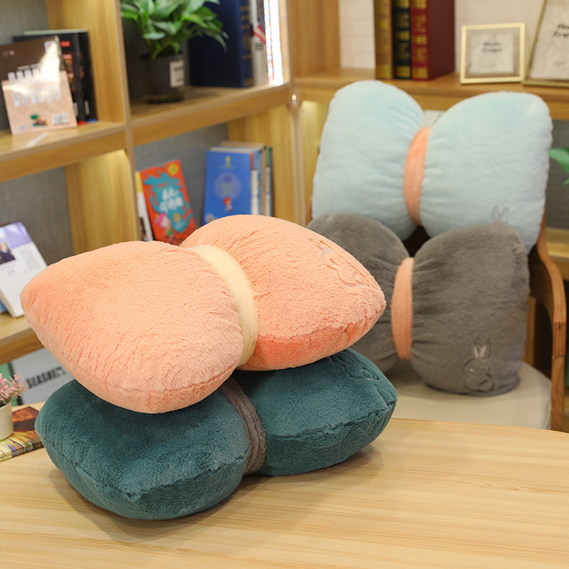 Pillow with bow, sofa for home use for bed for sleep, Nordic style 4