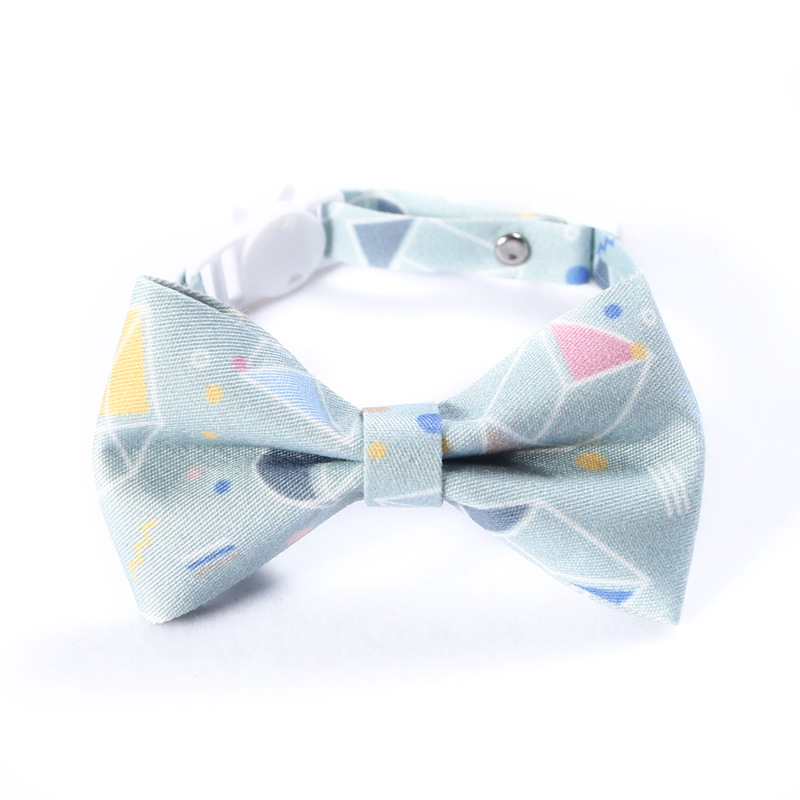 Amazon transfronterizo mano collar de arco gatos perros collar ajustable conejo acessorios