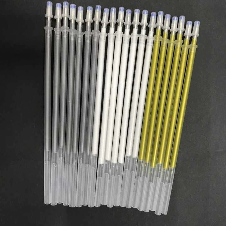 Черная ткань черная бумага с нейтральным стержнем 0,8 мм сменный стержень белое серебро золото стержень