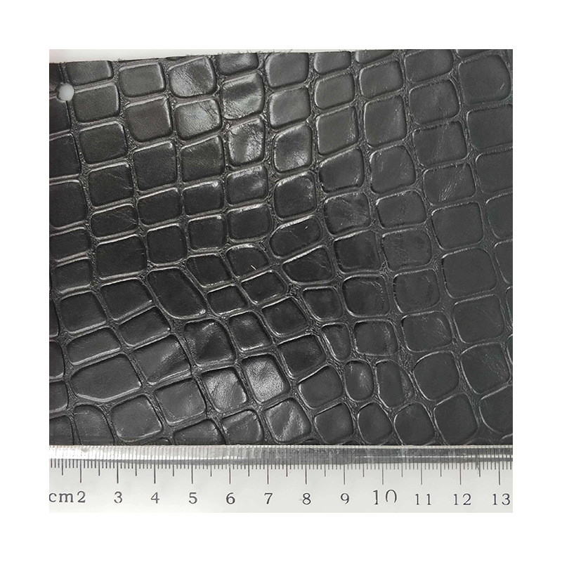 石头纹真皮 牛皮压花工艺 胎牛皮鞋子/包包/皮革粒面油腊