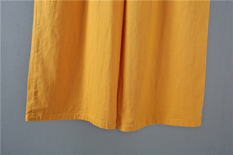 Pentalon été en Coton et lin - Ref 3434476 Image 29