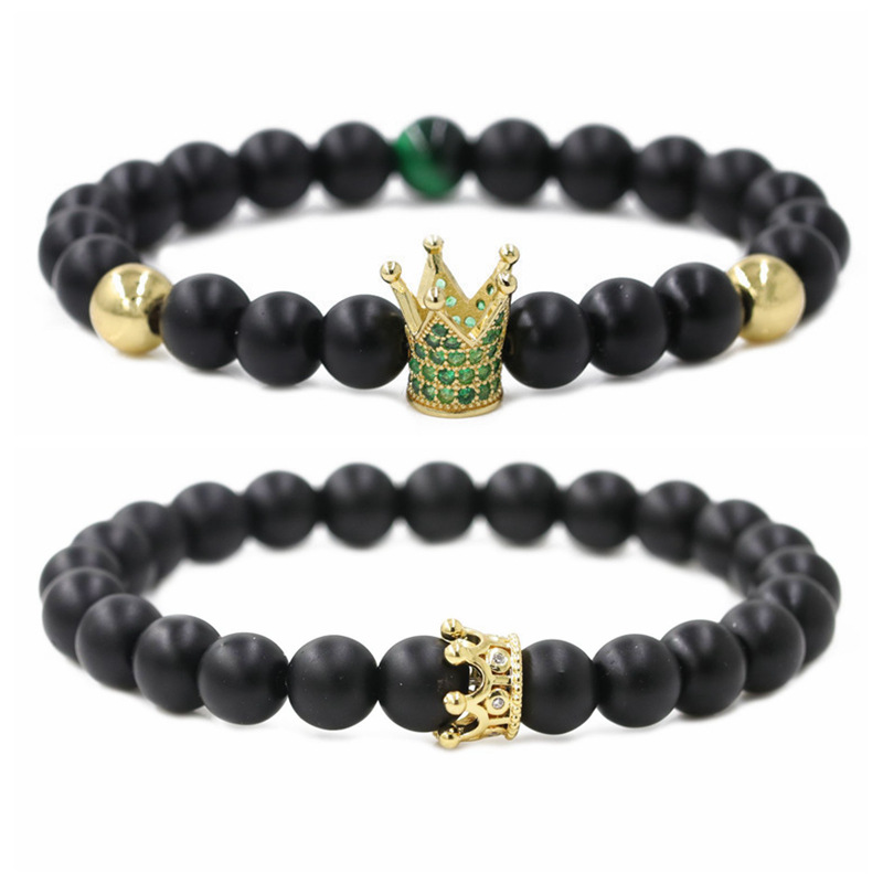 Crown Fashion Copper Bracelets Wholesale display picture 1