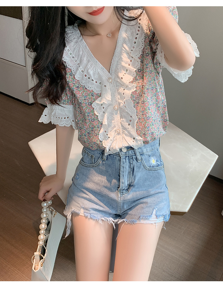 Chemisier en Mousseline de soie - Ref 3429343 Image 21