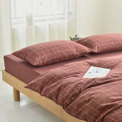 Unbranded Cotton Flannel Bedding Set - Good Quality 100% Cotton Woven Flannel Four-Piece Bedspread Set