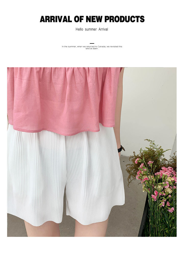 Pantalon léger femme en coton - Ref 3430283 Image 11