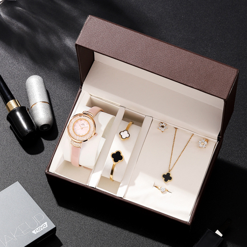 Ensemble montre de bijoux pour femmes