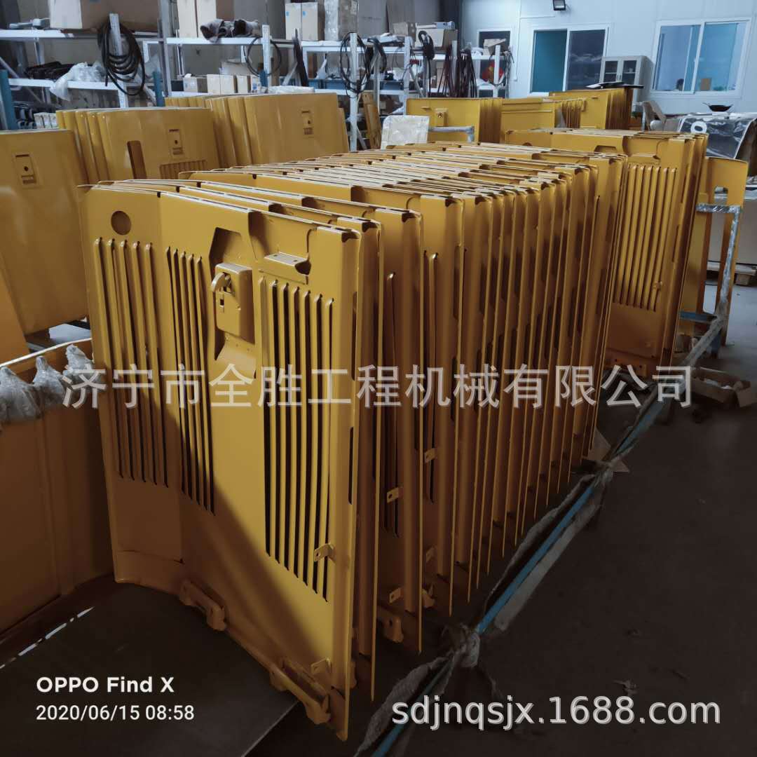 PC360挖掘机水箱边门 发动机罩 空滤边门 泵门 工具箱斗齿 挖斗