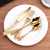 Tableware stainless steel, set, European style, increased thickness, Birthday gift