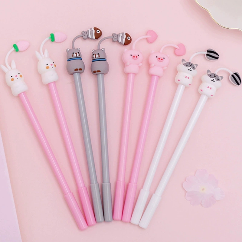 Cartoon fresh cute rollerball pen for students