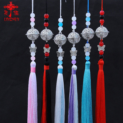 HD魔道魏无羡祖师同款腰佩宫铃清心宫银铃流苏挂件云梦江氏澄吊穗