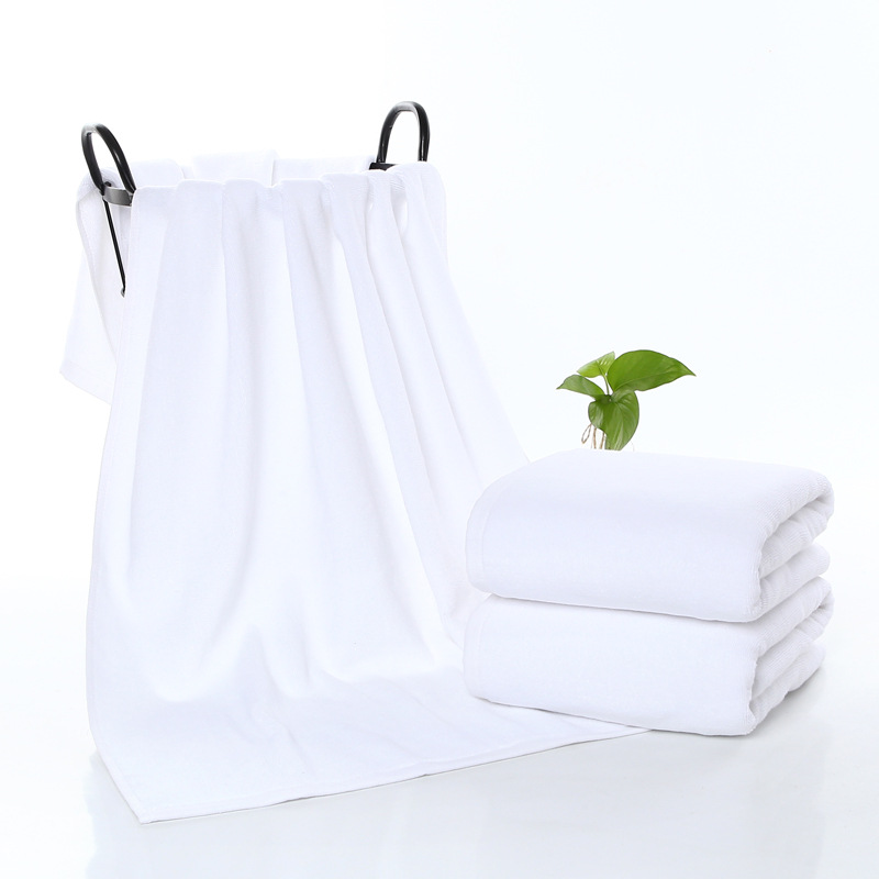 白浴巾