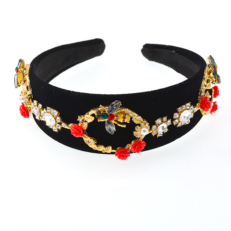 Headband New Hair Accessories Pressing Headwear Bee Dress Exaggerated Head Buckle display picture 3