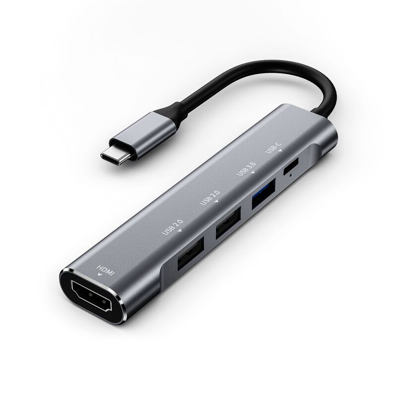 USB Type-C Docking Station Five-In-One MacBook Pro Tablet Phone Universal 3.0 Docking Station Hub