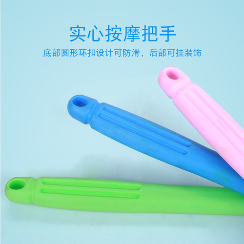 Healthy health clapping palm type meridian slapping pad silicone massage hammer multi-touch point slapping hand slapping stick