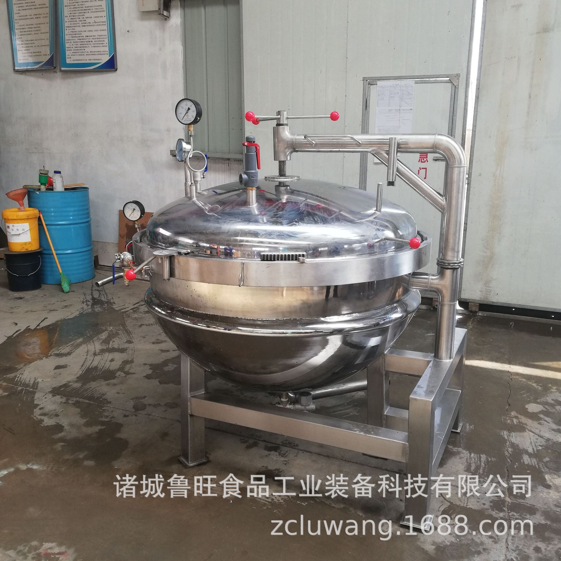 气压粽子高温高压蒸煮锅 商用高温高压蒸煮锅 酱牛肉蒸煮锅