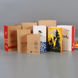 Индивидуальные кубики, гонорея -масло -защищенная кожаная сумка Jube Taste Food Bag Board, упаковочная сумка на вынос запеченную лапшу