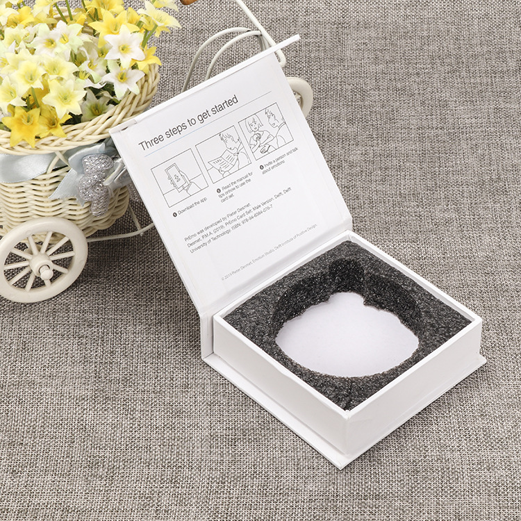 厂家定制 翻盖礼品盒 电子产品包装硬纸板翻盖书型盒礼品盒