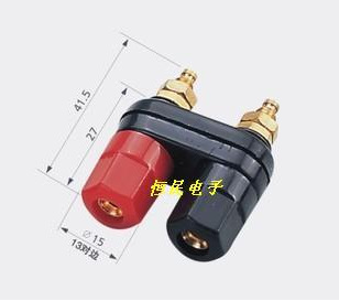 双联六角接线柱 1