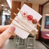 Hairgrip from pearl, goods, hairpins for elementary school students, Korean style