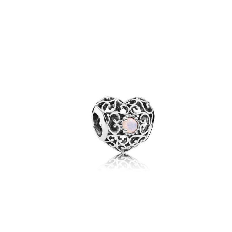 Simple Style Commute Heart Shape Alloy Inlay Birthstone Jewelry Accessories display picture 2