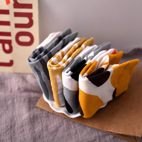 Spring and Autumn Socks Women's Boat Socks Cartoon Cat Claw Straight Cotton Socks Japanese Ladies Short Socks Shallow Mouth Student Socks Wholesale