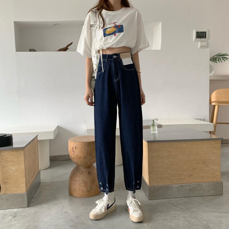 Pantalon léger femme en cow-boy - Ref 3429983 Image 8