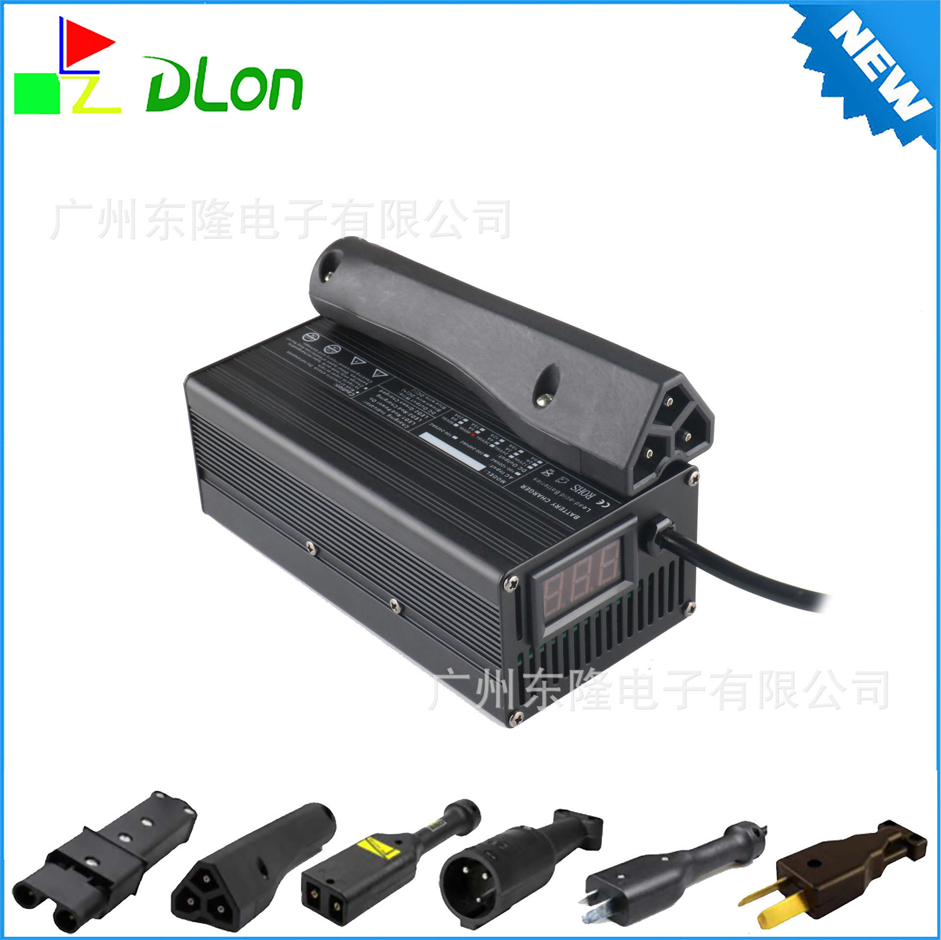DL-400W 48V 6A 美规110V 带电压电流显示 RXV插头 CE ROHS认证