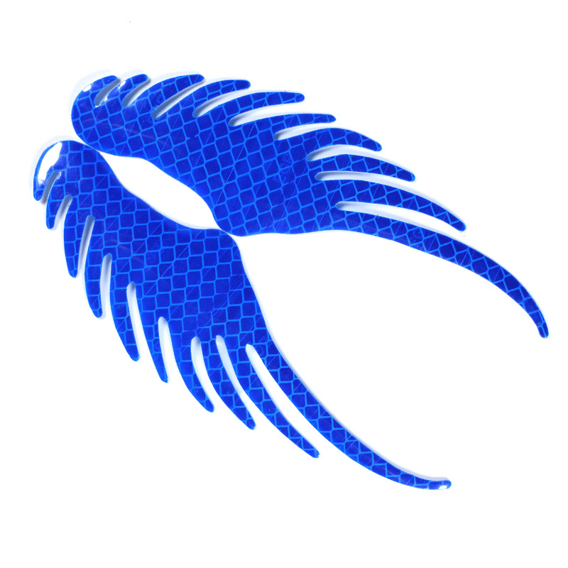 Retroreflective trend sticker
