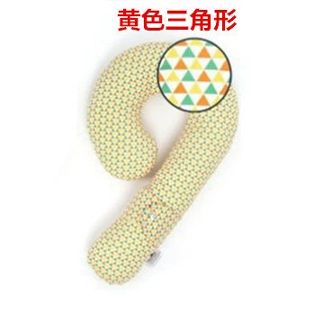 Headrest neck pillow seat belt shoulder - yellow-triangle