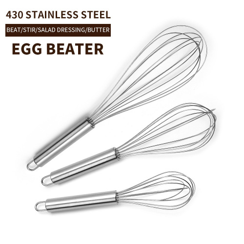 Stainless steel manual egg beater egg beater stirrer egg beater cream egg baking egg stirring artifact