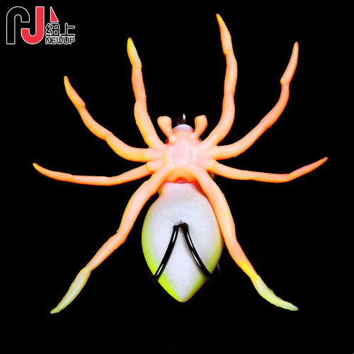 New lure lure 8CM7G bionic soft frog bait simulation spider lure lure fishing bait fishing gear wholesale