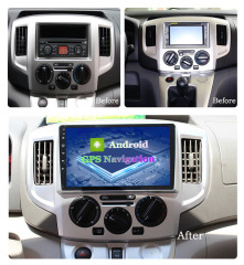 Cross border products suitable for Nissan NV200 14-18 Android GPS large screen navigation intelligent navigation all-in-one machine