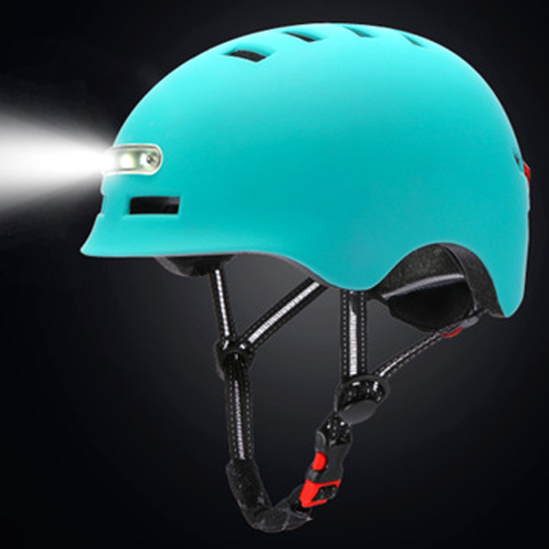 Electric bicycles, balance bikes, scooters with front lighting and rear warning lights, riding helmets_voghion.com