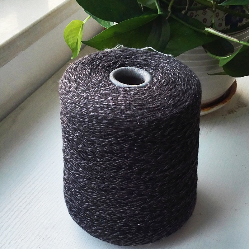 厂家供应28支仿兔毛精纺包芯纱服装服饰围巾帽子纱线定制批发