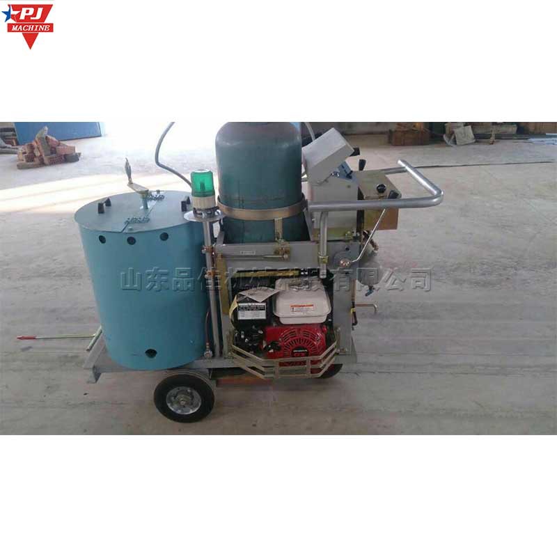 手推自走式凸起震荡划线机 路面减速带标线机 液压式凸起线花线机