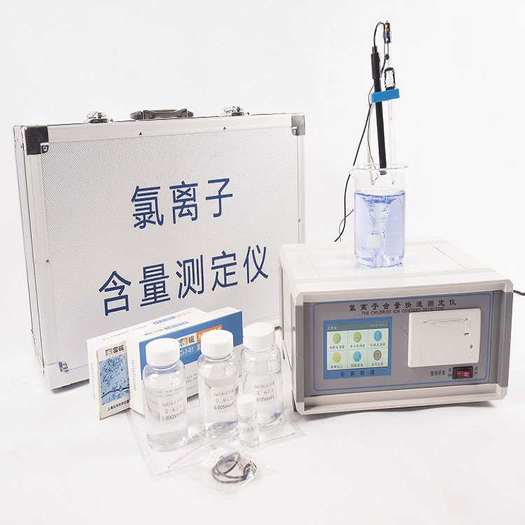 SSWY-810 быстрый тестер содержания ионов хлора, бетон, водорастворимый, морской песок, гравий, детектор содержания хлора