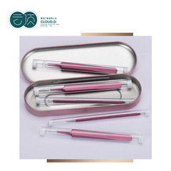 Factory Wholesale Acne Needle Pimple Needle 5-Piece Set Stainless Steel Double-Head Acne Sucker Beauty Tool Acne Tweezers