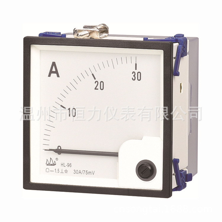 厂家直销HL-96直流电流表指针式电流测量仪表板表 ABB供应商