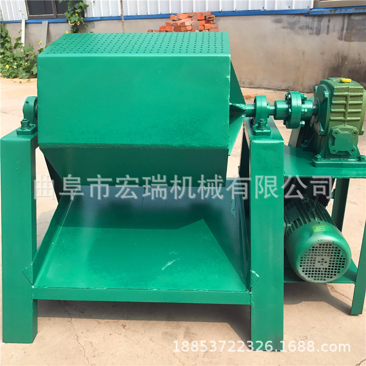 小型圆管方管抛光机 电动六角滚筒抛光机厂家 内孔研磨溜光机